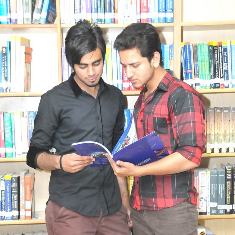 Preston University bba bscs students in library islamabad lahore karachi kohat campus pakistan