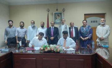 Bridging the Gap: Industry-Academia Collaboration the signing of a Memorandum of Understanding (MoU) between Preston University and  Shaoor on Thursday, 29 August 2025, at the Islamabad campus